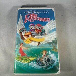 The Rescuers Walt Disney Classic VHS 1999 Animated Movie 76 Min Color